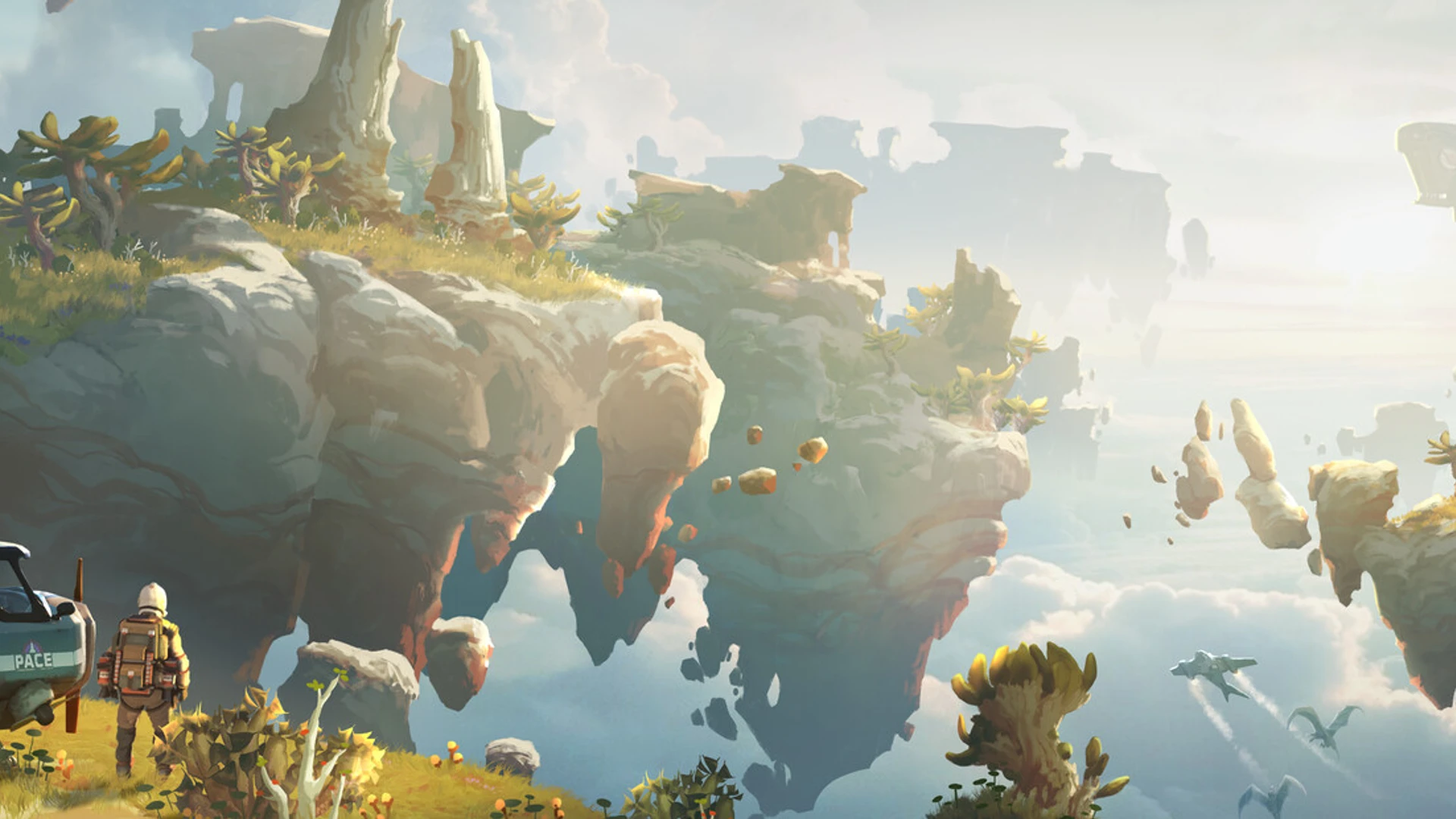 مراجعة Atmosfar: عالم مفتوح بين السحاب وجزر طافية في Early Access
