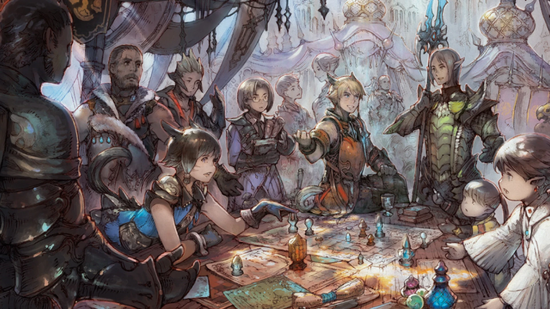 ❄️ الكشف عن Final Fantasy XIV: Evercold وبداية ملحمة Godless Realms